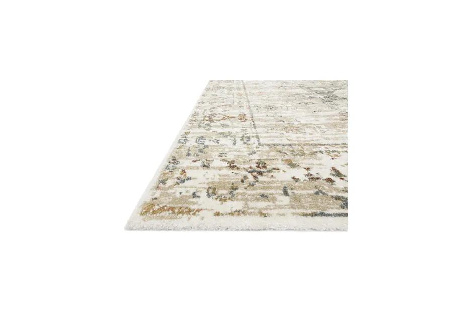 James JAE02 Ivory/Multi 7'10" x 10'10" Rug by Magnolia Home by Joanna Gaines