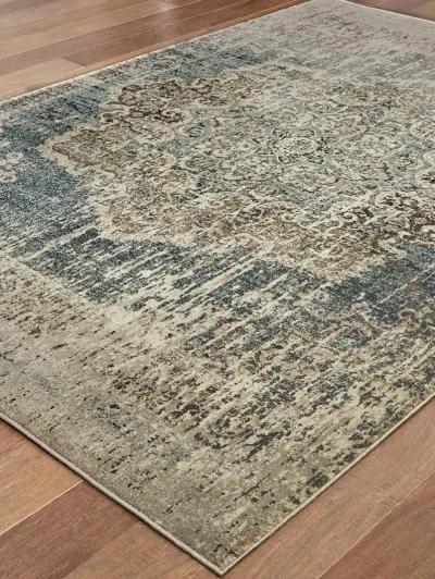 Raleigh 7'10" x 10'10" Blue Rug