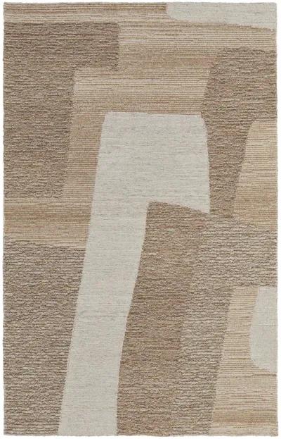 Pollock 8953F 8' x 10' Brown/Tan/Ivory Rug