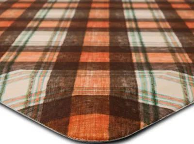 Harvest Chalk Plaid Multi 1' 6" x 2' 6" Door Mat