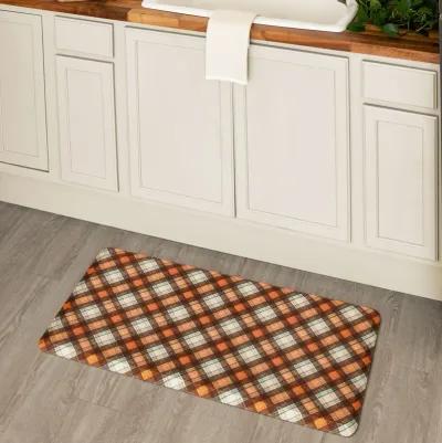 Harvest Chalk Plaid Multi 1' 6" x 2' 6" Door Mat