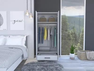 180 Armoire Beery, Bedroom, White