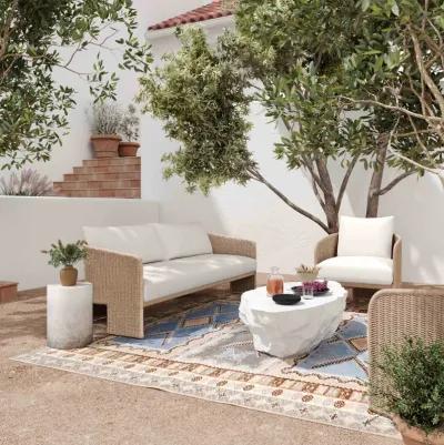 Alexa Cream Outdoor Sofa