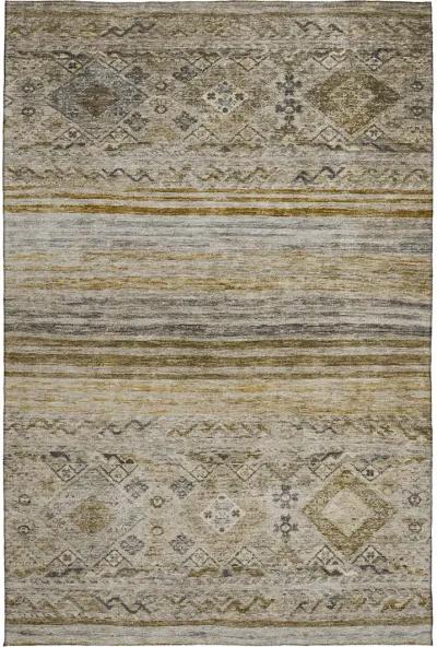 Karaj KJ4 Brown 10' x 14' Rug