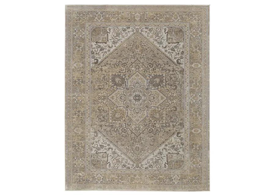 Celene 39KXF Brown/Ivory/Tan 5' x 7'6" Rug