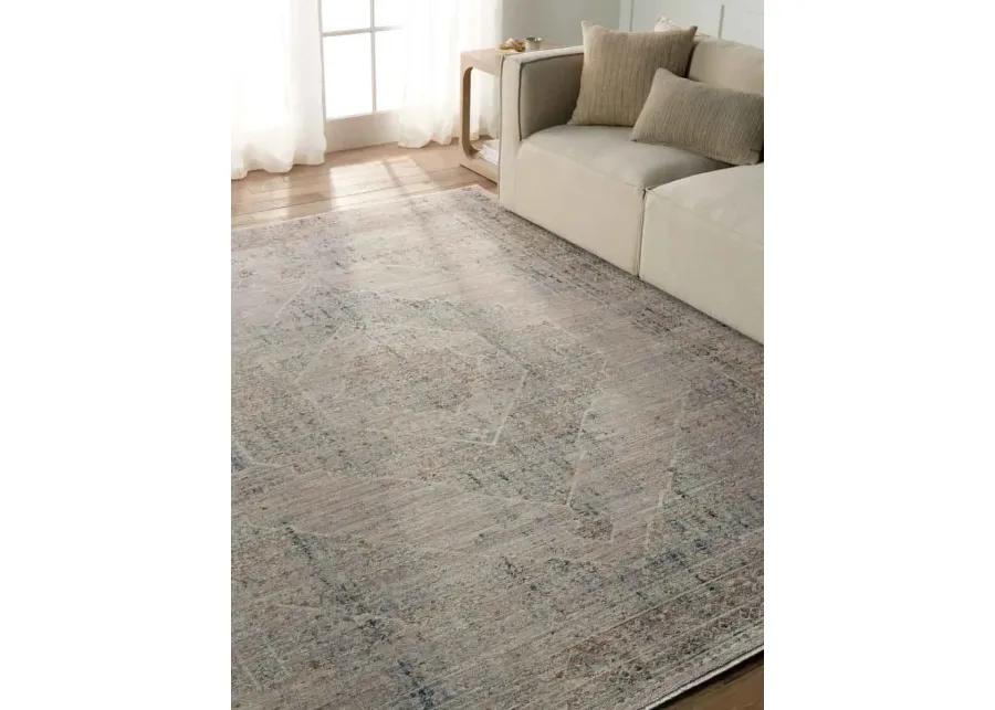 Leila Emory Tan/Taupe 2'6" x 8' Runner Rug