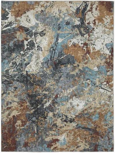 Sumter 3'6" x 5'6" Blue Rug