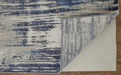 Indio 39GYF Tan/Blue/Ivory 1'8" x 2'10" Rug