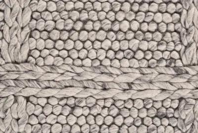 Berkeley 0739F Ivory/Gray/Black 5' x 8' Rug