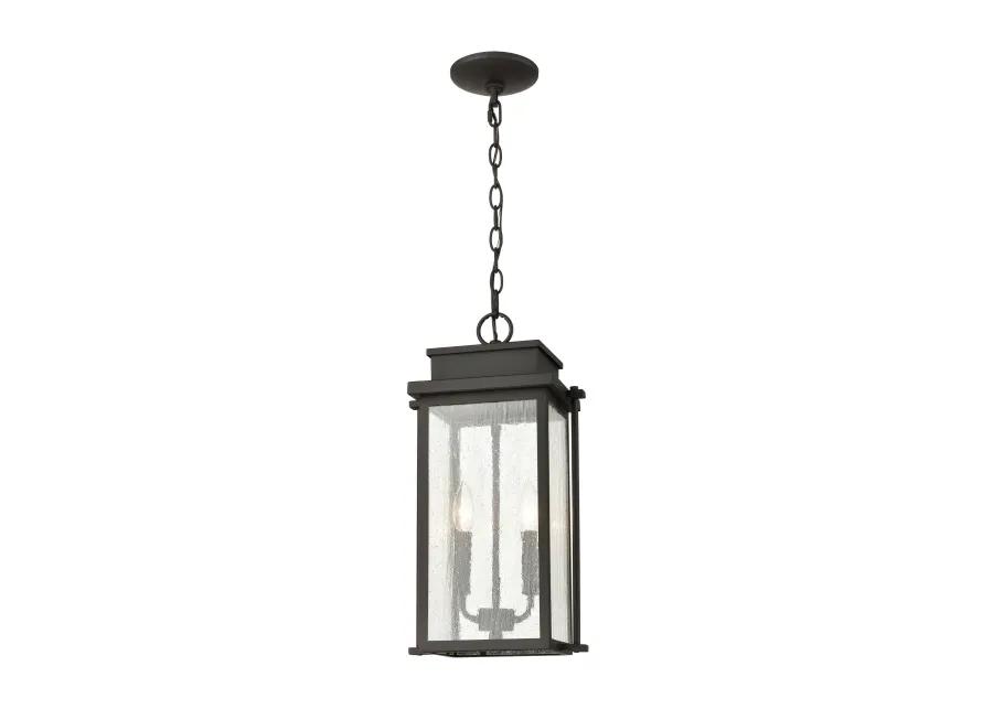 Braddock 10'' Wide 2-Light Outdoor Pendant