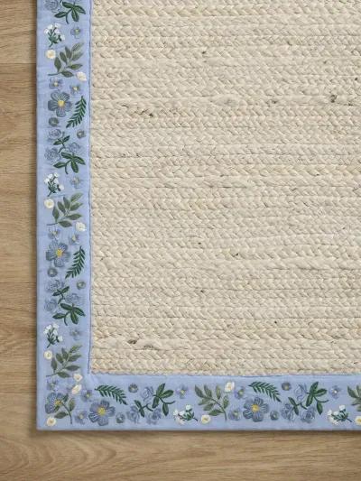 Costa COS01 Ivory/Periwinkle 3'6" x 5'6" Rug