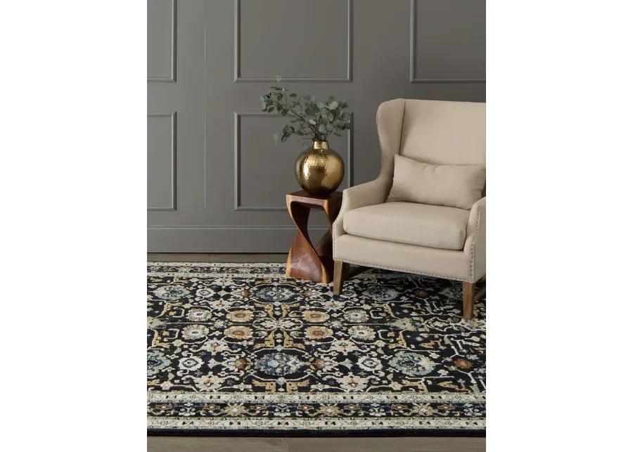 Zephyr Amphora Black 8' X 10' Rug