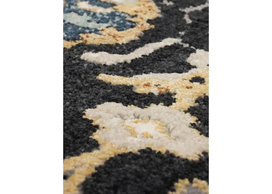 Zephyr Amphora Black 8' X 10' Rug