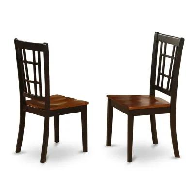 Dining Room Set Black & Cherry