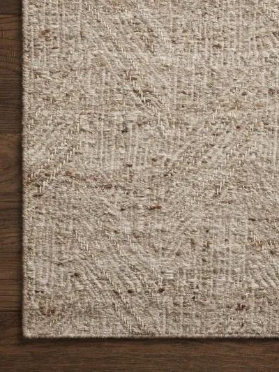 Raven RAV-01 Oatmeal / Natural 8''6" x 11''6" Rug by