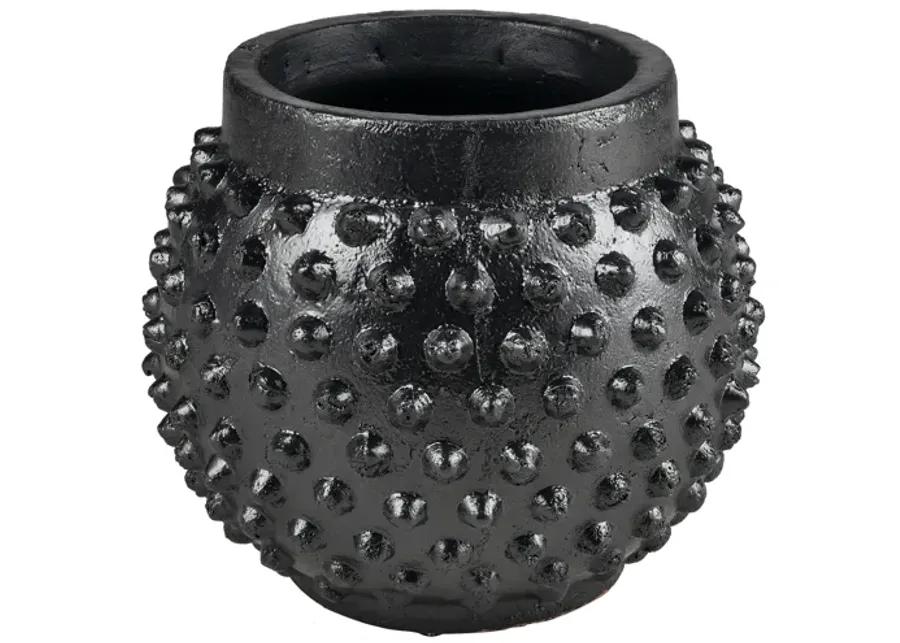 Dorus Small Black Vase