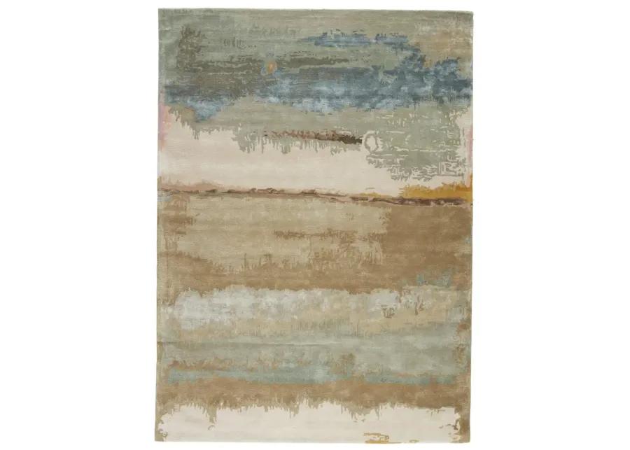 Genesis Juna Tan/Taupe 5' x 8' Rug