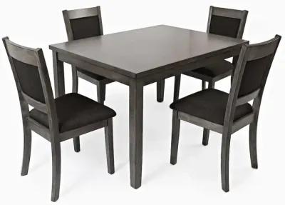 Jofran Greyson Heights 5 Pack Dining Set - Dining Table with 4 Chairs