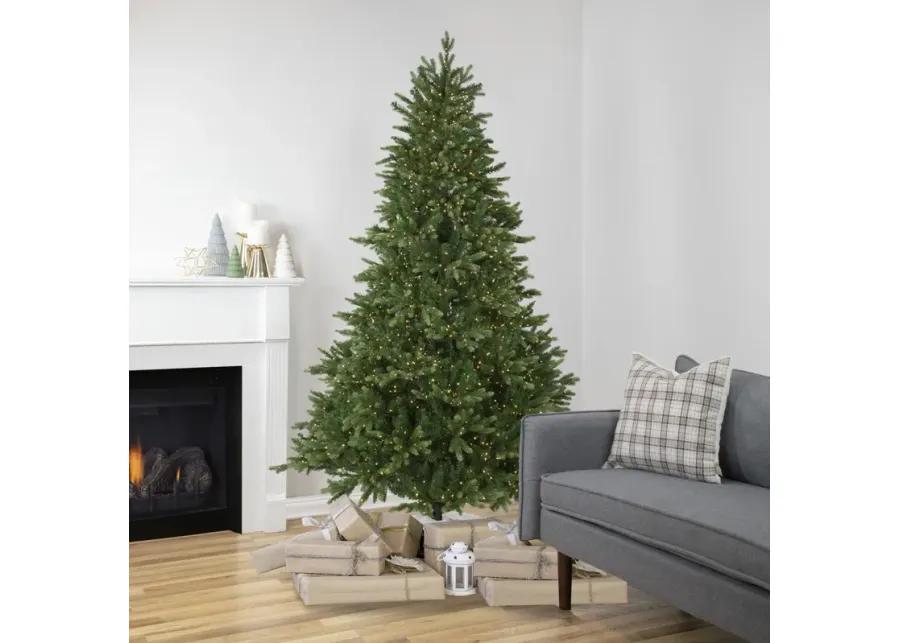 7.5' Pre-Lit Full Riverton Fir Artificial Christmas Tree  Warm White Lights