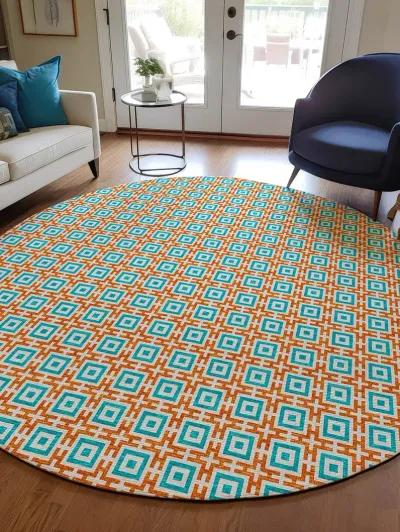 Marlo MO1 Orange 8' Rug