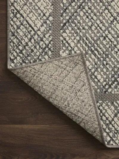 Rainier Ivory/Charcoal 9'2" x 12'2" Rug