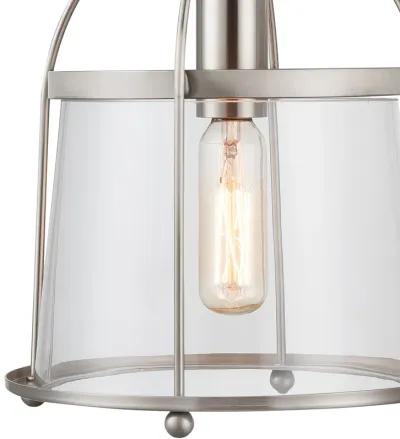 Merrick 10'' Silver High 1-Light Sconce