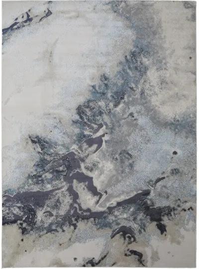 Astra 39L4F Blue/Gray/Ivory 1'8" x 2'10" Rug