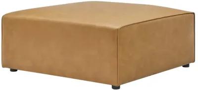 Mingle Vegan Leather Sofa and Ottoman Set