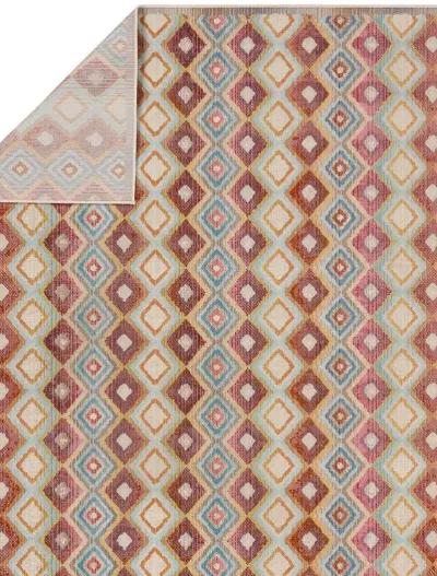 Bequest Manor Multicolor 3' x 8' Runner Rug