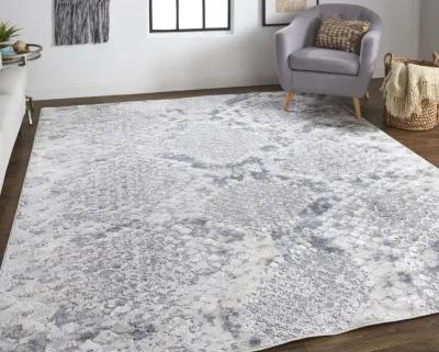 Laina 39GIF Silver/Gray/Blue 7'10" x 9'6" Rug