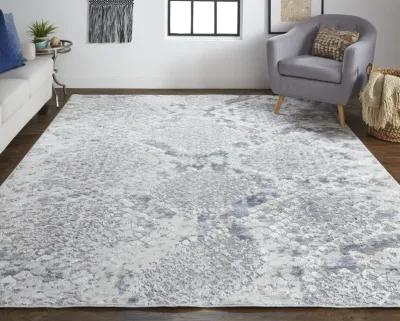 Laina 39GIF Silver/Gray/Blue 7'10" x 9'6" Rug