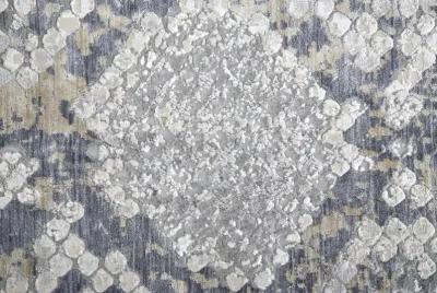 Laina 39GIF Silver/Gray/Blue 7'10" x 9'6" Rug