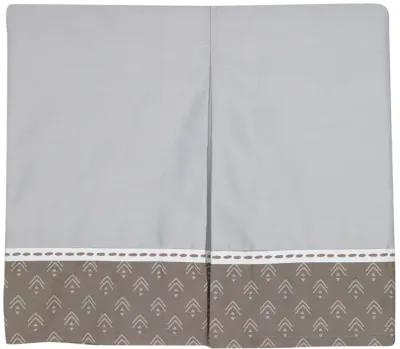 Lambs & Ivy Woodland Forest Animal Nursery 5-Piece Baby Crib Bedding Set - Gray