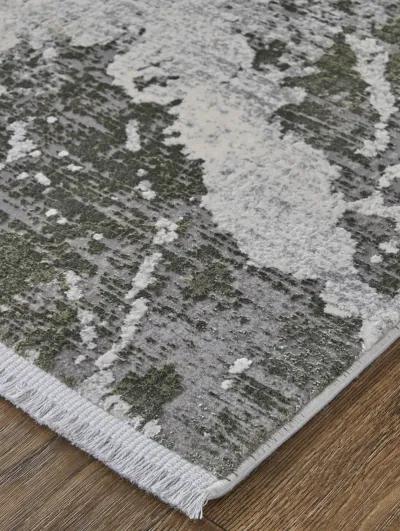 Cadiz 39N6F 7'9" x 11' Gray/Green/Taupe Rug