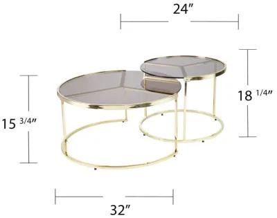 Fortman 2-Piece Nesting Cocktail Table