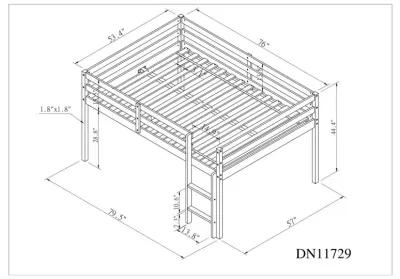 Full Loft Bed for Home or Office Use