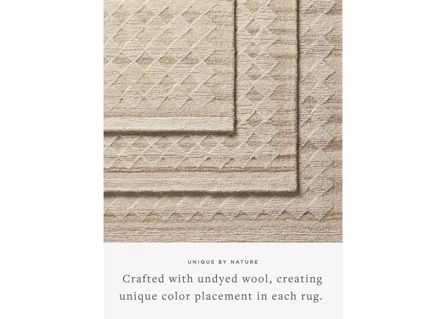 Rae Natural/Ivory 3'6" x 5'6" Accent Rug by Magnolia Home by Joanna Gaines x Loloi