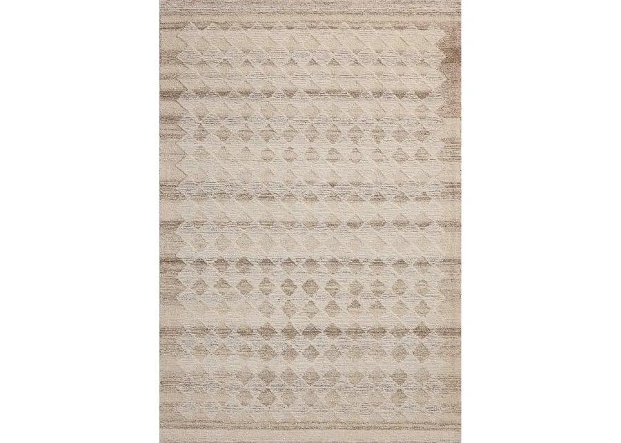 Rae Natural/Ivory 3'6" x 5'6" Accent Rug by Magnolia Home by Joanna Gaines x Loloi