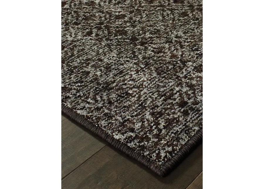 Atlas 2'3" x 8' Black Rug