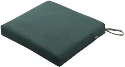 Classic Accessories Ravenna Seat Cushion, 21"W x 19"D x 3"Thick, Mallard Green