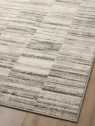 Darby DAR01 Charcoal/Sand 7'10" x 10' Rug