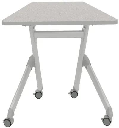 Learn Nesting Trapezoid Desk - Gray