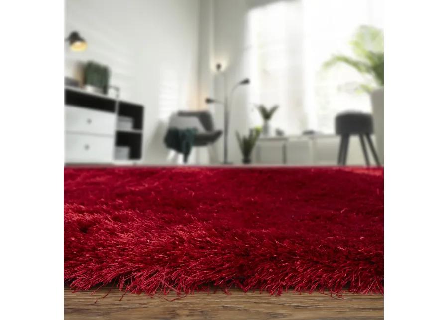 Indochine 4550F Red/Purple 2'6" x 6' Rug