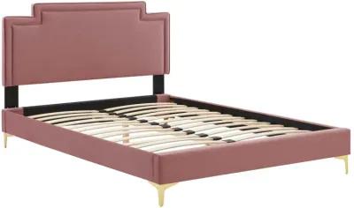 Modway - Liva Performance Velvet Twin Bed