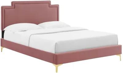 Modway - Liva Performance Velvet Twin Bed