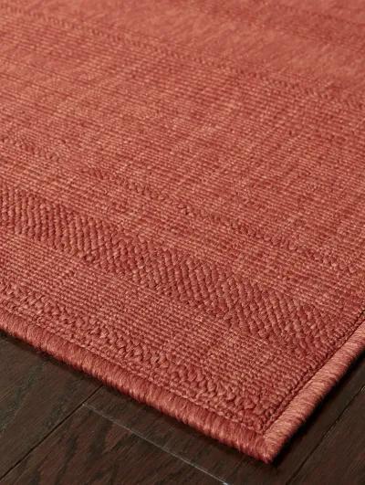 Lanai 7'10" Red Rug