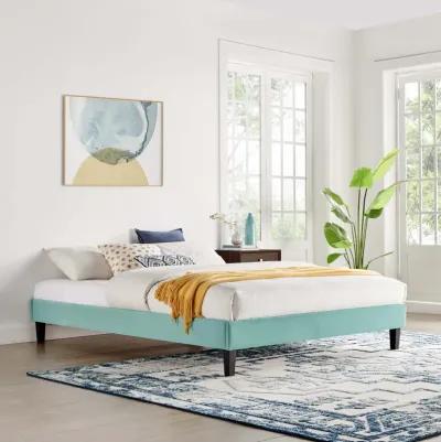 Modway - Reign Full Performance Velvet Platform Bed Frame