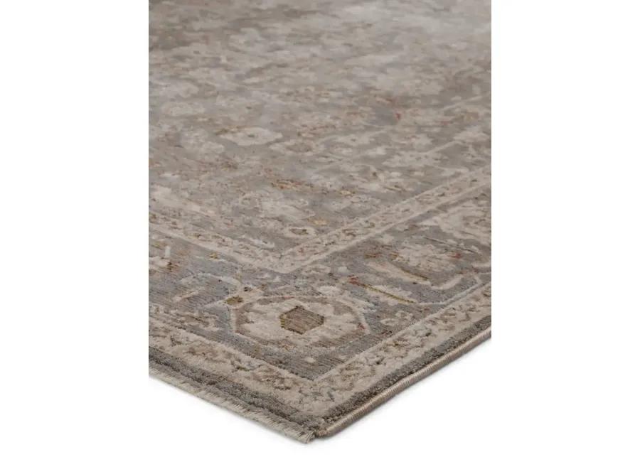 Valentia Amaris Gray 3' x 8' Runner Rug