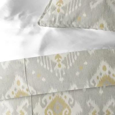 6ix Tailors Fine Linens Mahal Gray Coverlet Set