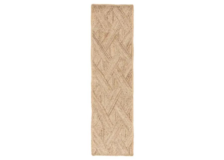 Naturals Tobago Vero Natural 3' x 12' Runner Rug